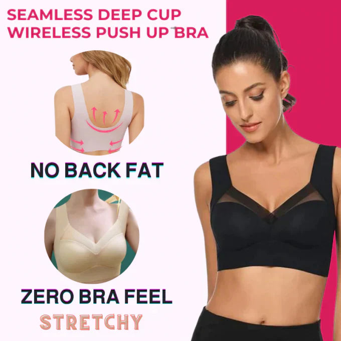 😍🔥Daily Comfort Extra Soft-Supportive Padded Wireless Bra 🔥 ( Pack of 3 )