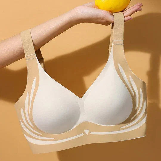 😍🔥 London-Paris Premium Designer Edition Anti-Sagging Mega Lift Padded Wireless Bra🥰🔥 ( PACK OF 3 )