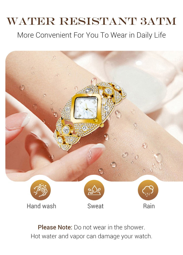 💸 Royal Edition💸😍 Women’s Luxurious Limited Rhinestone TimePiece Quartz Watch🔥 ⭐