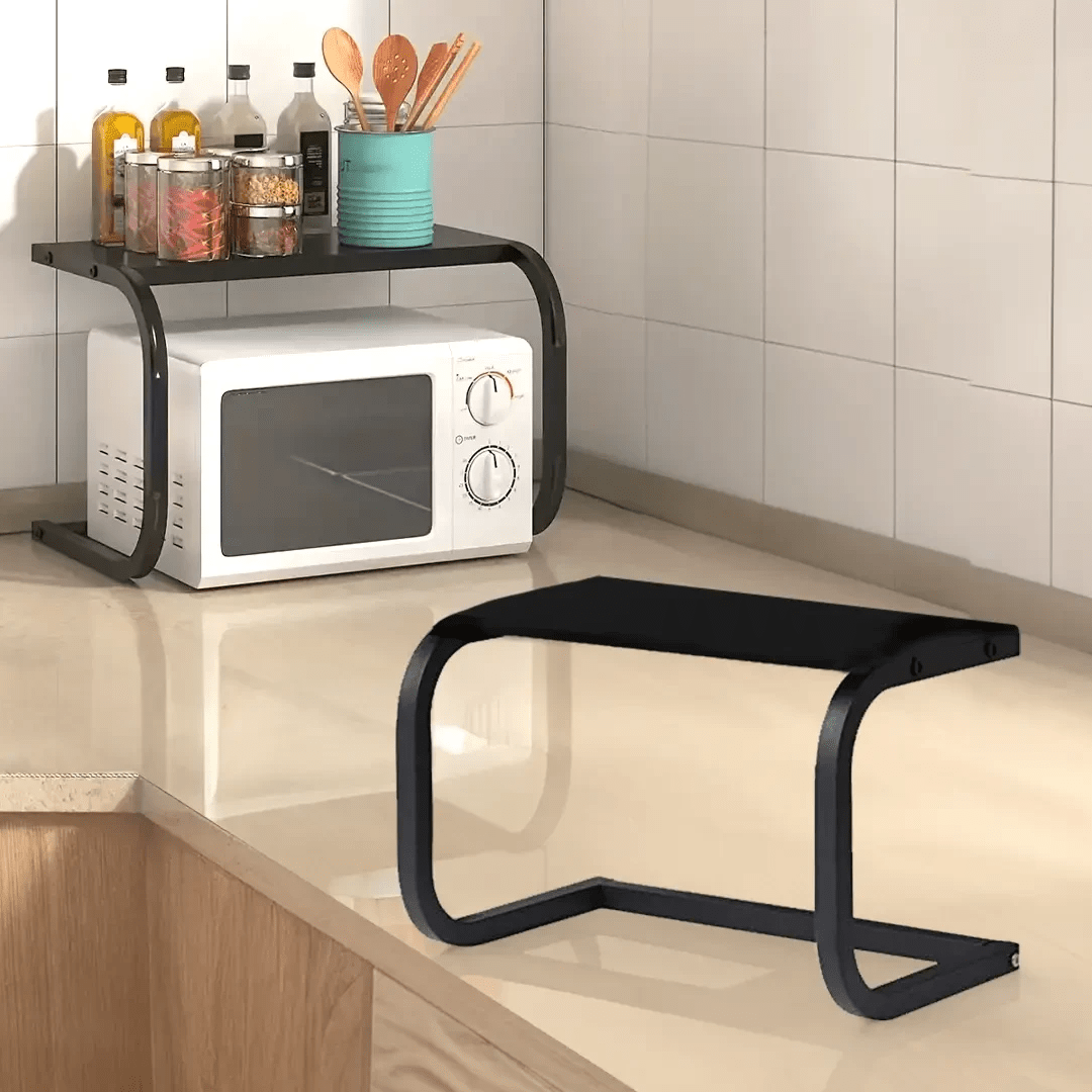 Multi-Purpose Stainless Steel Microwave Rack