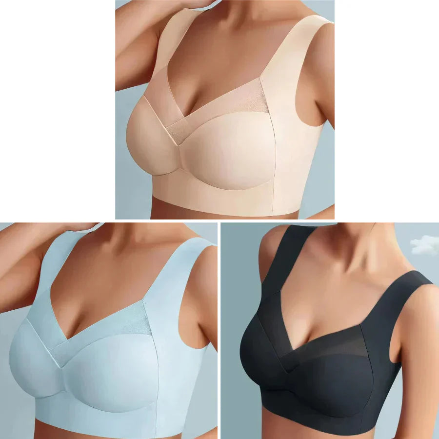 😍🔥Daily Comfort Extra Soft-Supportive Padded Wireless Bra 🔥 ( Pack of 3 )