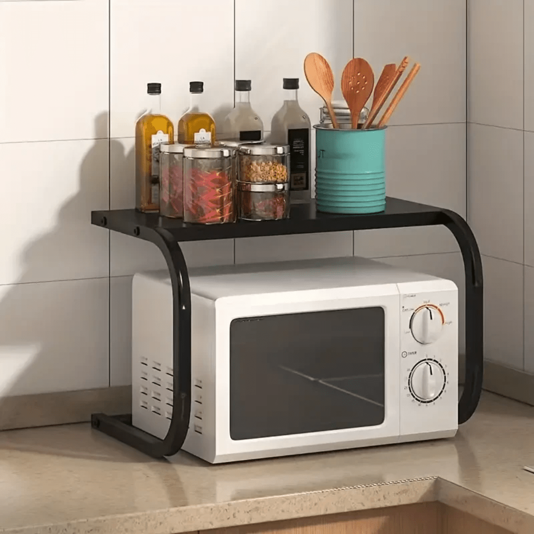Multi-Purpose Stainless Steel Microwave Rack