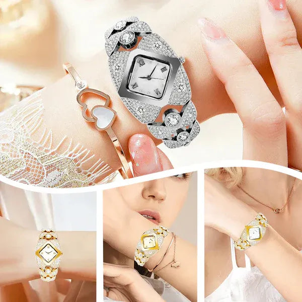💸 Royal Edition💸😍 Women’s Luxurious Limited Rhinestone TimePiece Quartz Watch🔥 ⭐