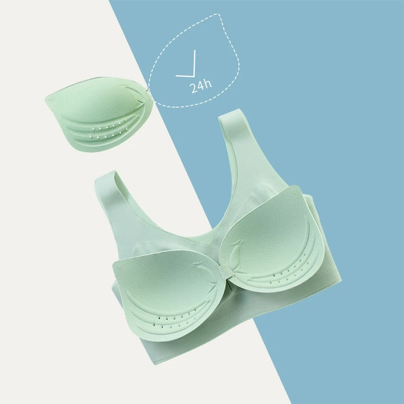 😍🔥Daily Comfort Extra Soft-Supportive Padded Wireless Bra 🔥 ( Pack of 3 )