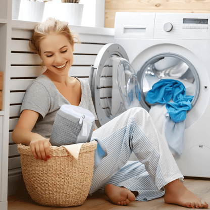 Fluffy Fibers Shoe Washing Bag