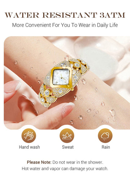💸 Royal Edition💸😍 Women’s Luxurious Limited Rhinestone TimePiece Quartz Watch🔥 ⭐
