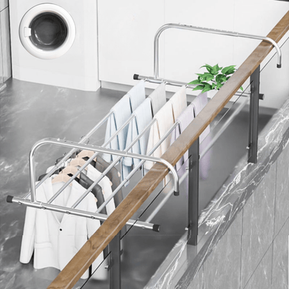 Easy Fit Balcony Clothes Hanger