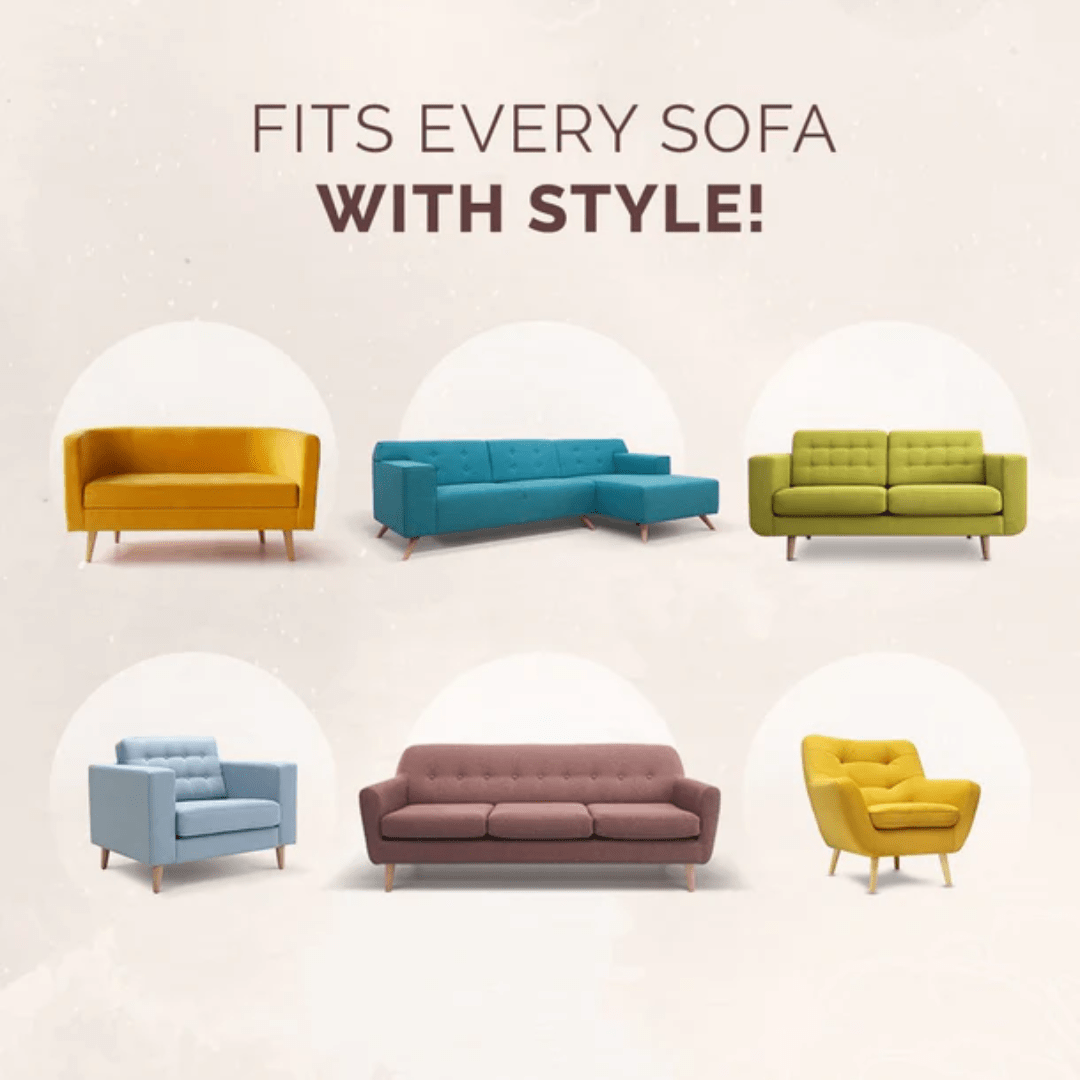 Elegance Chenille Sofa Cover : [EM-SC-30]