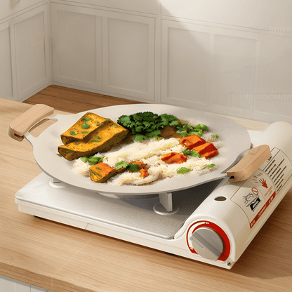 Multi-Purpose Maifan Stone Non-Stick Grill Pan(42cm)