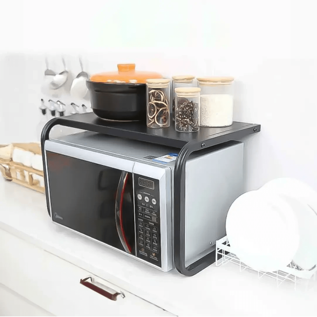 Multi-Purpose Stainless Steel Microwave Rack