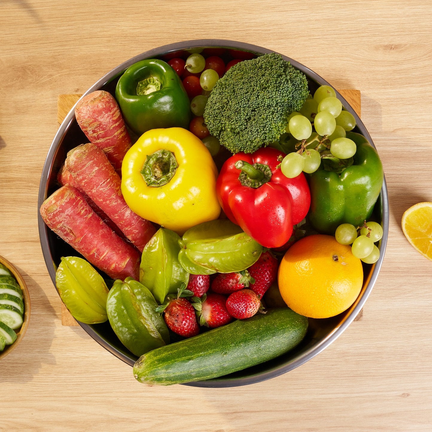Multi-Purpose Stainless Steel Kitchen Bowl