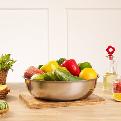 Multi-Purpose Stainless Steel Kitchen Bowl