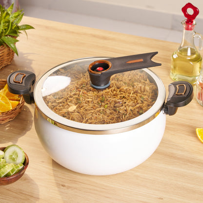 Non-Stick Double Air-Pressure Cooker