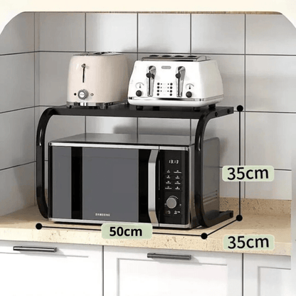 Multi-Purpose Stainless Steel Microwave Rack