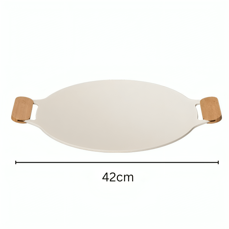 Multi-Purpose Maifan Stone Non-Stick Grill Pan(42cm)