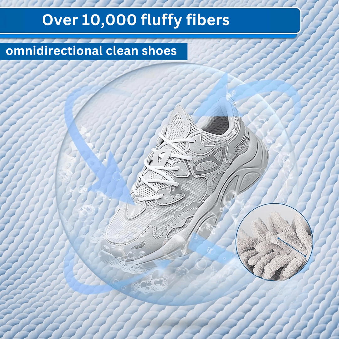 Fluffy Fibers Shoe Washing Bag