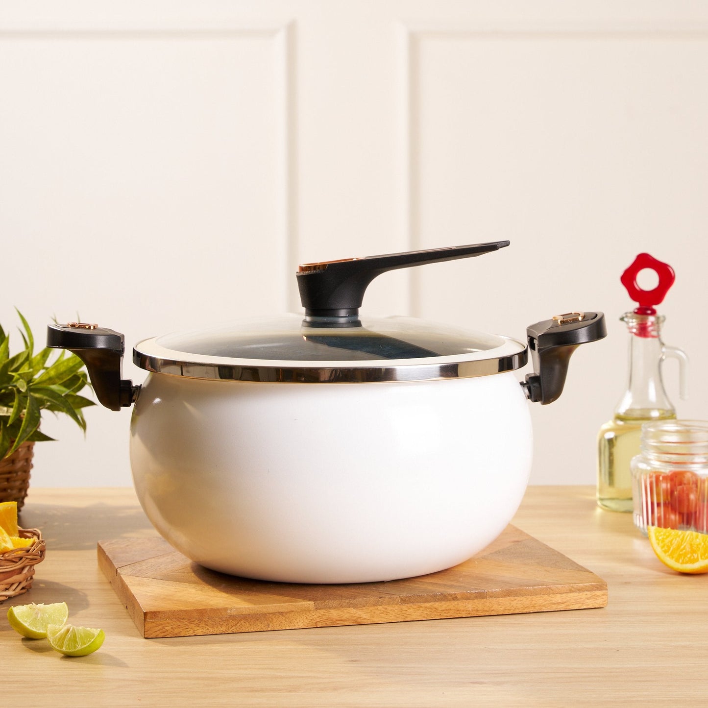 Non-Stick Double Air-Pressure Cooker