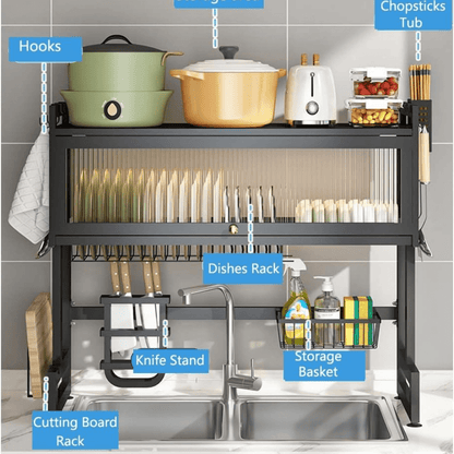 Large Space Multi-Tier Storage Rack
