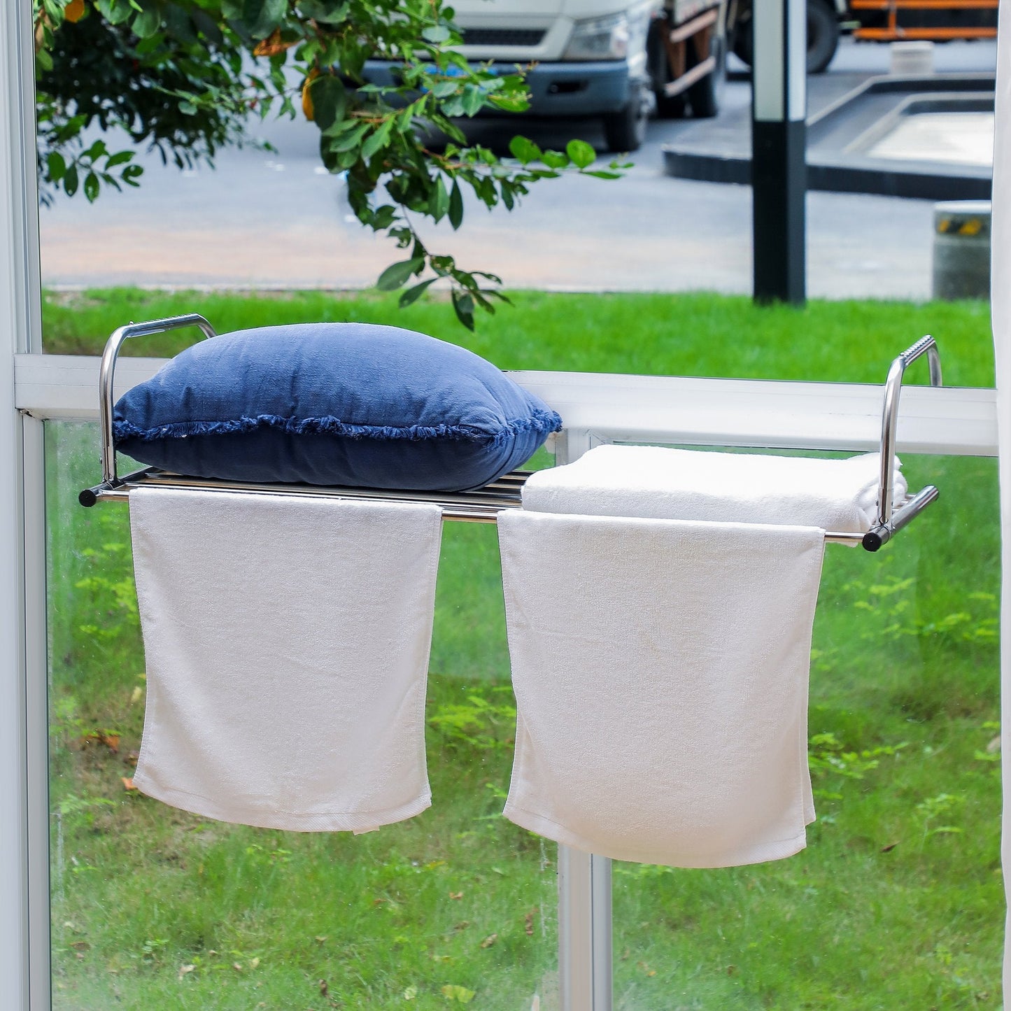 Easy Fit Balcony Clothes Hanger